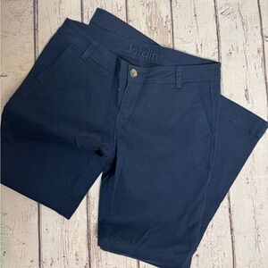 Navy Jordin flare pants delias size 9/10p